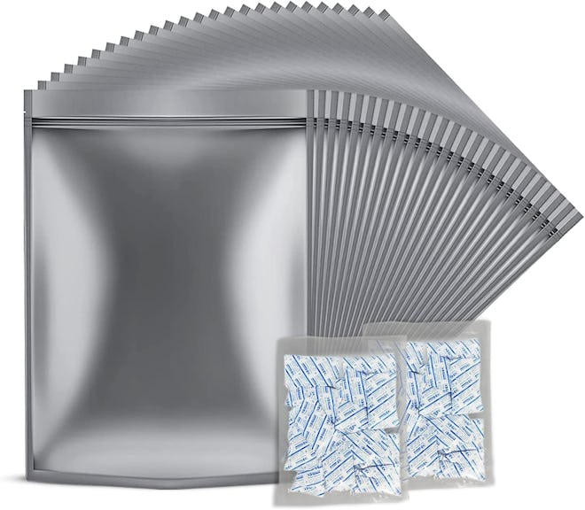 TekUnlimited 5-Gallon Mylar Food Storage Bags (Set Of 25)