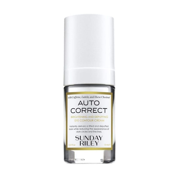 Sunday Riley Auto Correct Brightening And Depuffing Eye Contour Cream
