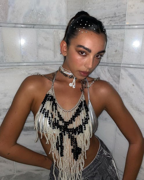 Sav Hudson wears the techcessories trend.