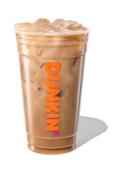 Is Dunkin's Iced Brown Sugar Oat Milk Latte vegan? Here's the non-dairy sip's deal.