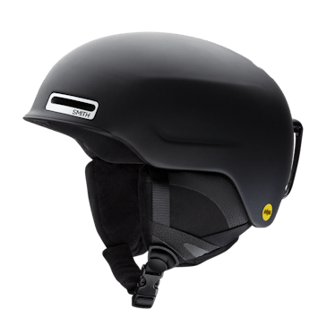 Smith black snow helmet.