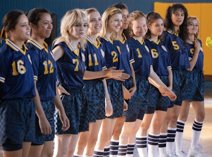 The teen cast of Yellowjackets