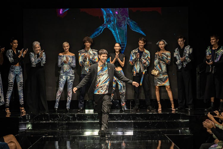 Asher Levine "Time and Light" runway show