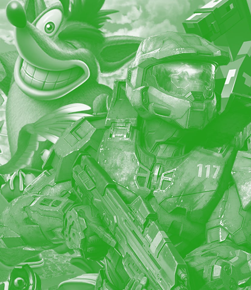 Microsofts' and Activision Blizzards' characters interacting