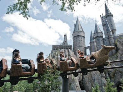 Flight of the Hippogriff is a Wizarding World Of Harry Potter ride that's family-friendly.