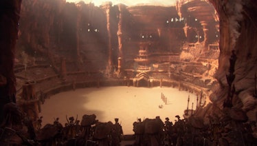 The Genosis arena in Attack of the Clones.