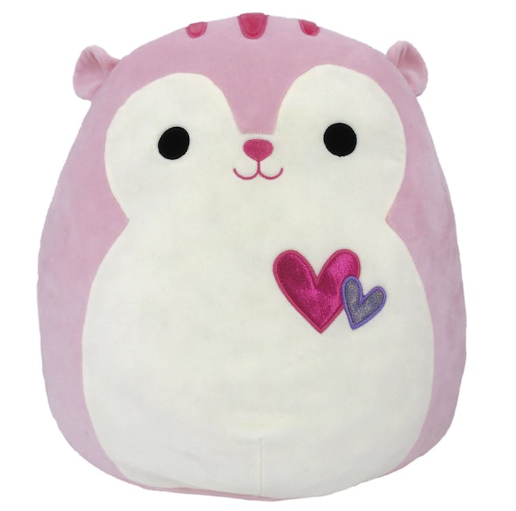 This squirrel Squishmallow is available for Valentine's Day 2022 at Walgreens. 