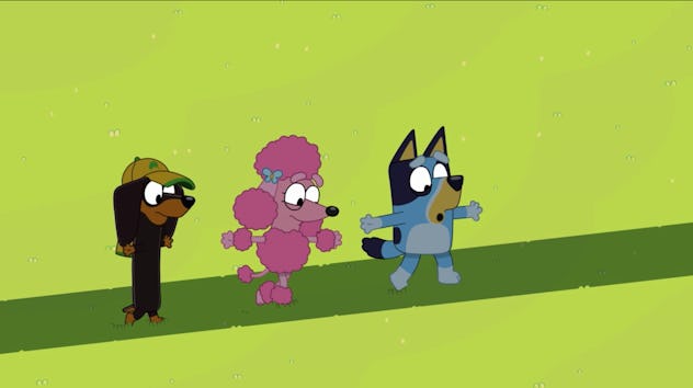 screenshot from "bluey"