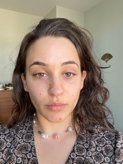 Isabella’s skin after using the Tatcha Texture Tonic for three weeks.