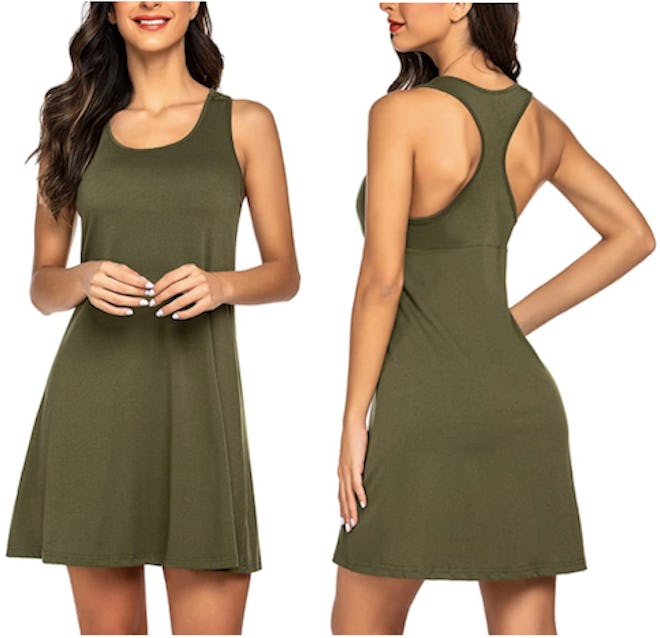 Avidlove Sleeveless Racerback Nightshirt