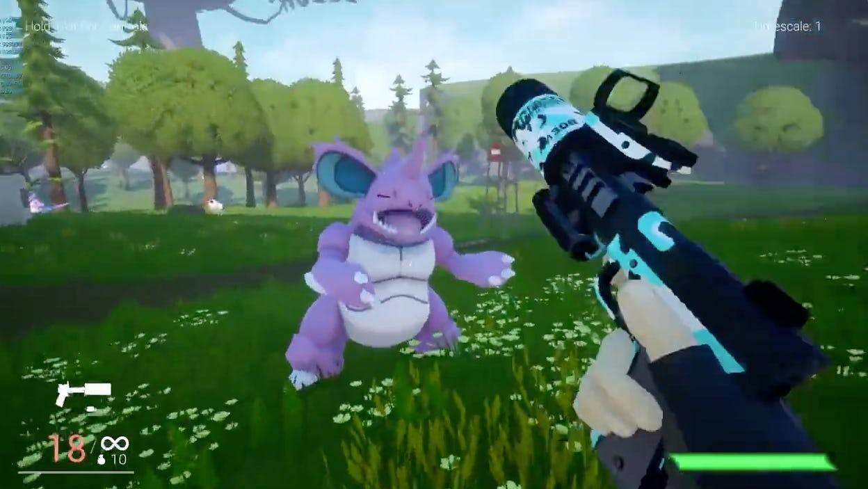 An absolute monster turned 'Pokémon' into a firstperson shooter