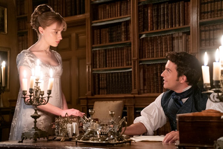 Bridgerton Season 2 still of Daphne and Anthony