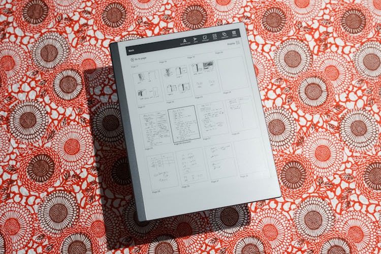 The reMarkable 2 E Ink tablet