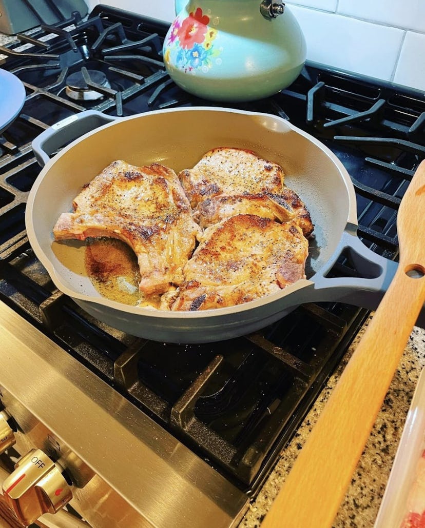 always pan recipe; pork chops