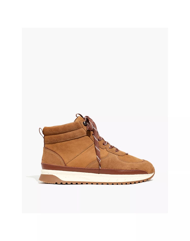 The Sneaker Boot in Nubuck and Suede
