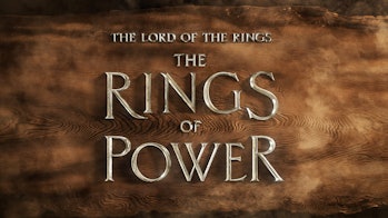 The Lord of the Rings: The Rings of Power logo