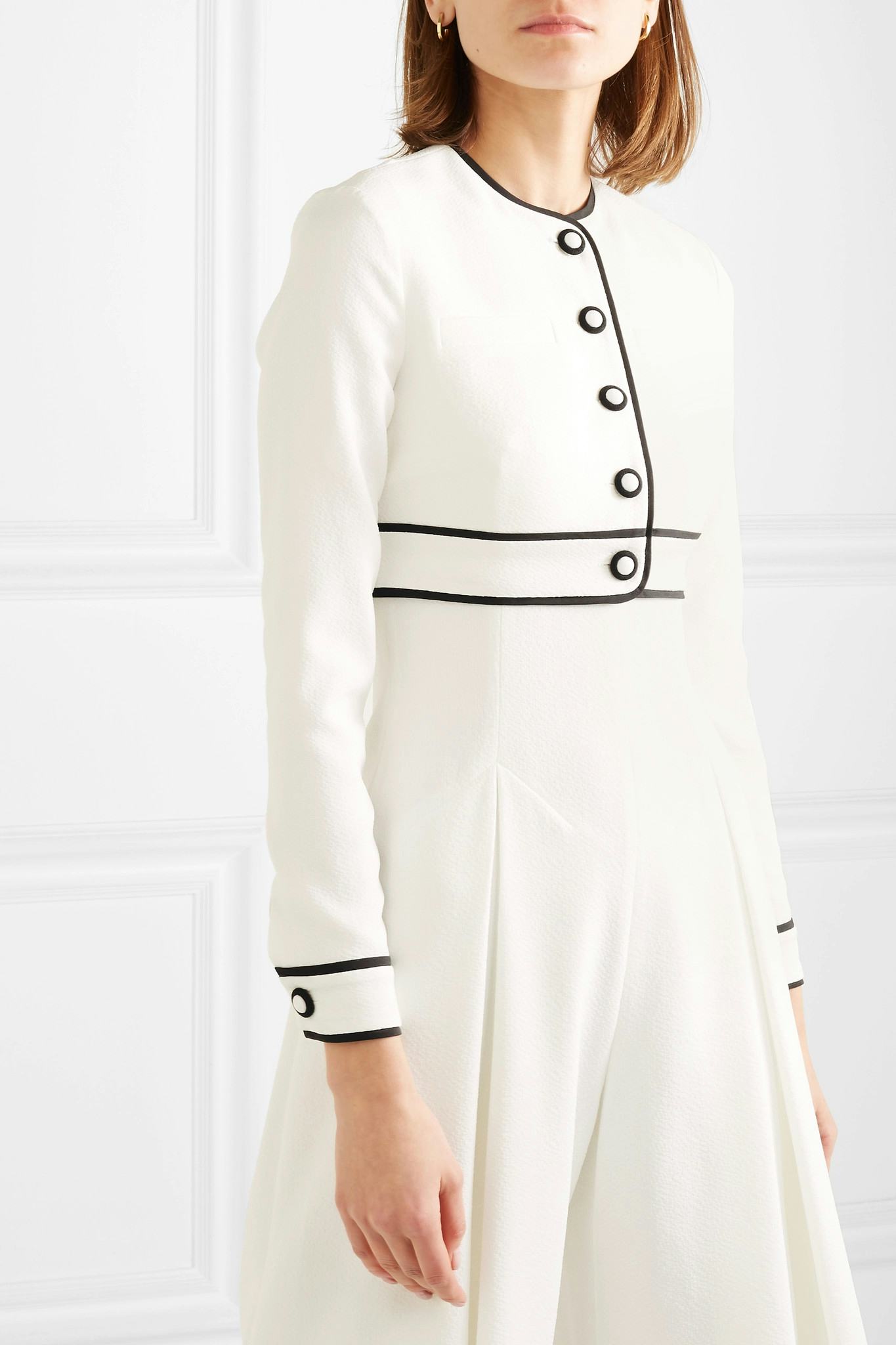 Emilia Wickstead Justine Cropped Cloché Jacket