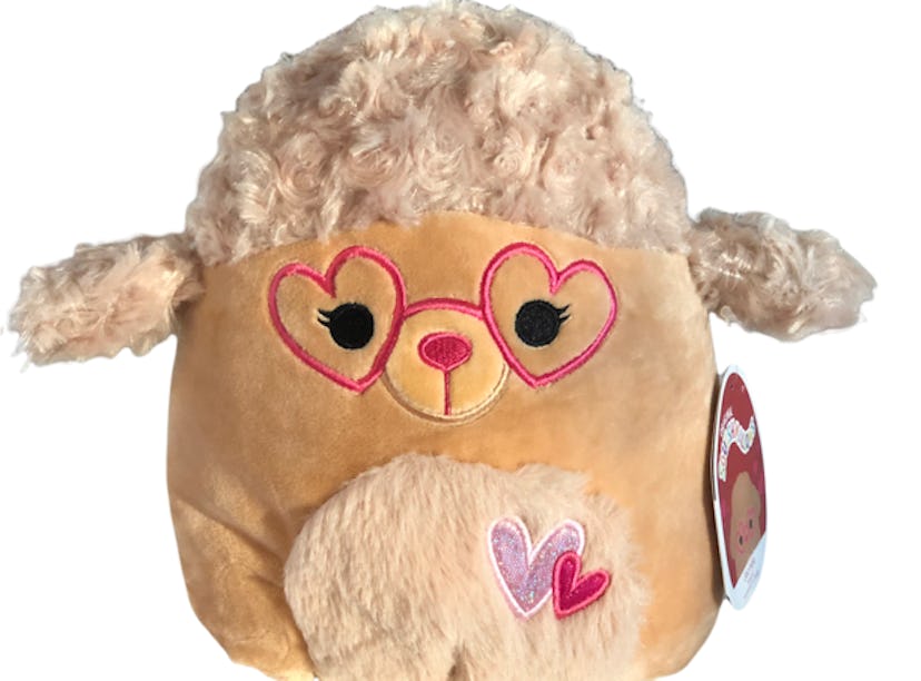 This poodle Squishmallow is part of Walmart's Valentine's Day 2022 Squishmallows you can get if you ...