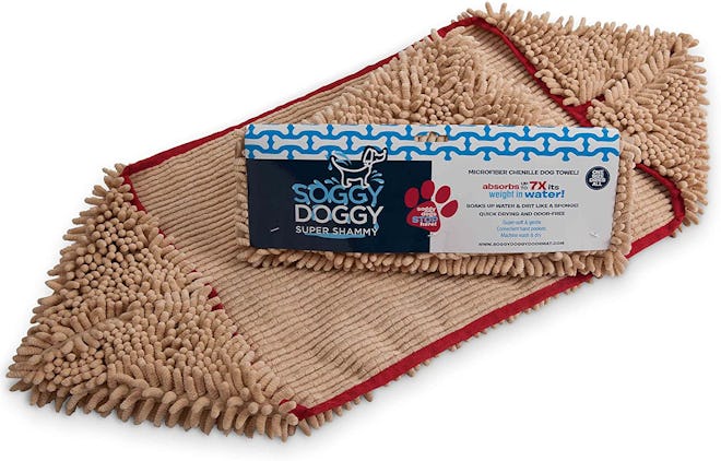 Soggy Doggy Doormat Hand Pocket Dog Towel