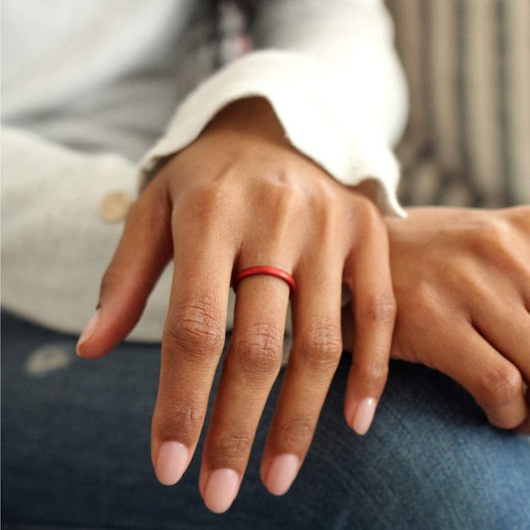Enso Rings Halo Elements Silicone Ring