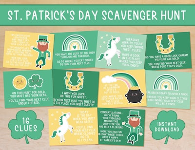 St. Patrick's Day Leprechaun Hunt