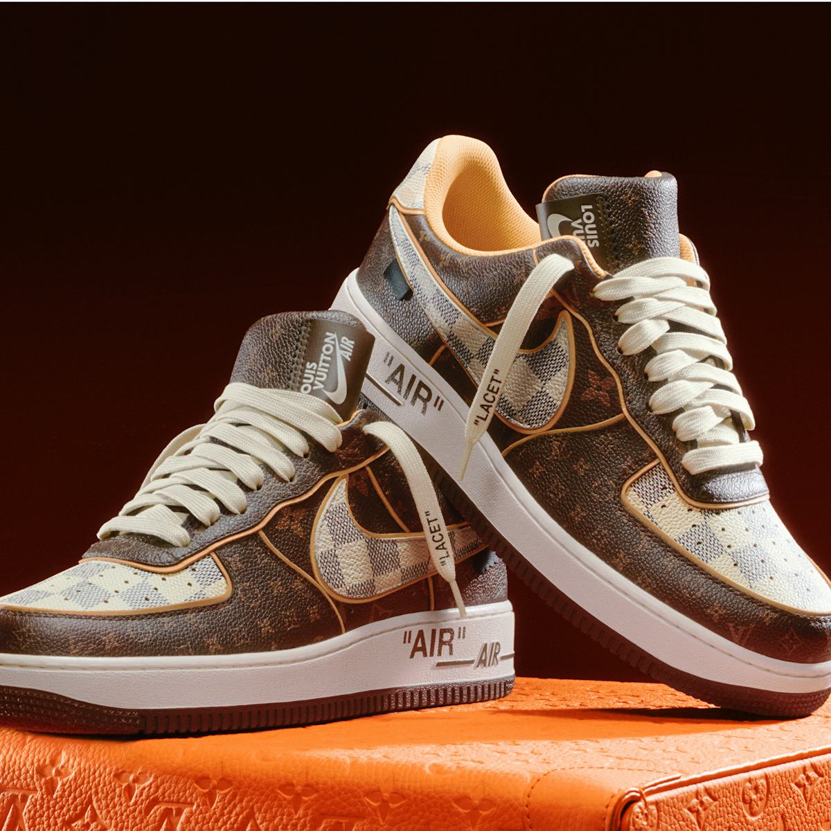 Virgil Ablohâs rare Nike x Louis Vuitton Air Force 1 sneaker will be auctioned