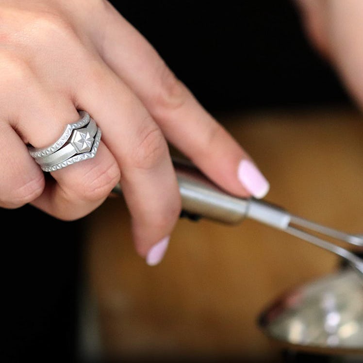 Rinfit Silicone Wedding Ring Set