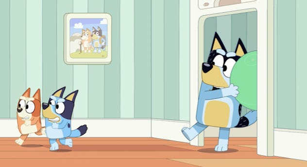 screenshot from "bluey"