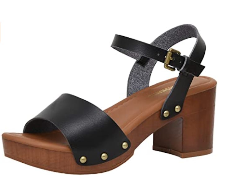 Cushionaire Sloan Faux Wood Sandal