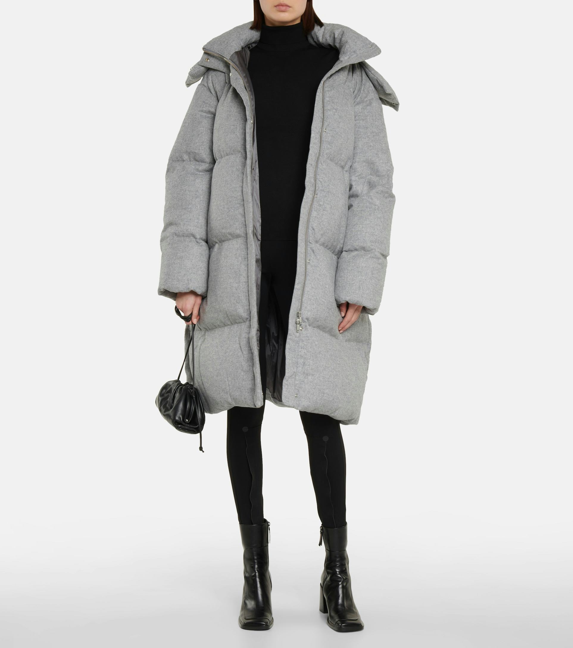 Joseph Cashmere-Blend Puffer Coat