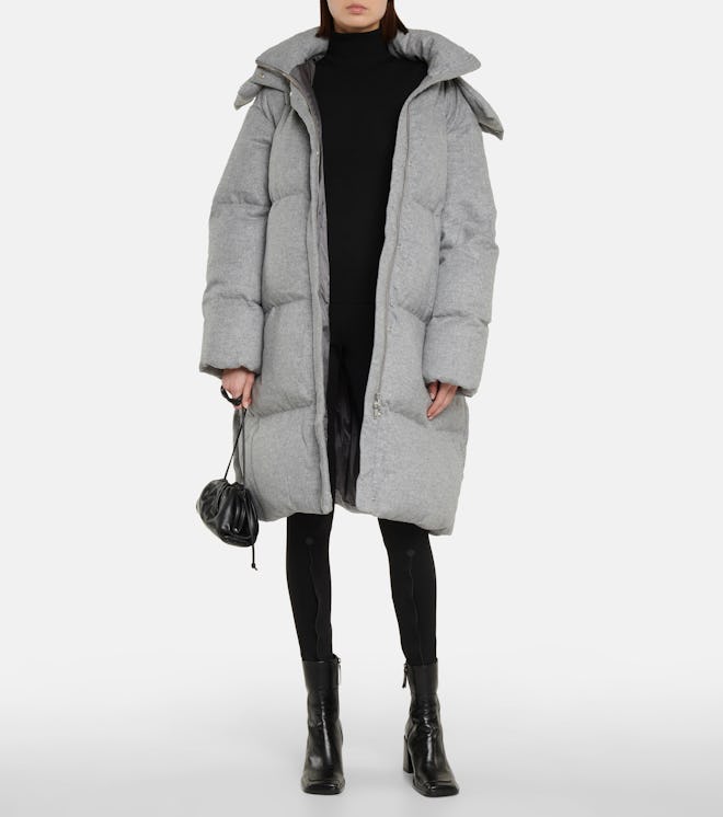 Joseph Cashmere-Blend Puffer Coat