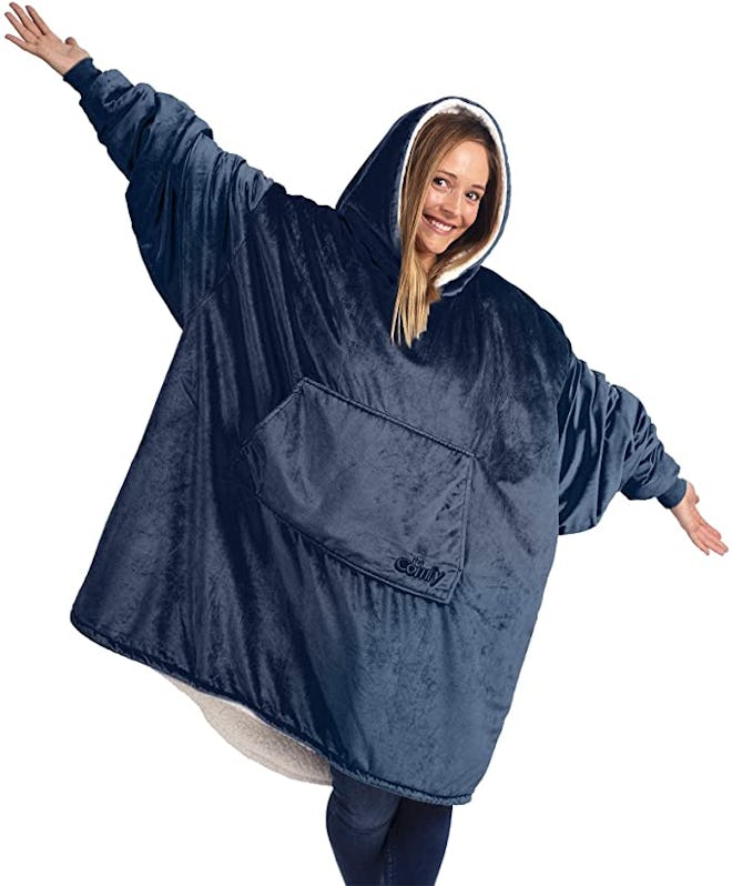 THE COMFY Original Microfiber & Sherpa Wearable Blanket