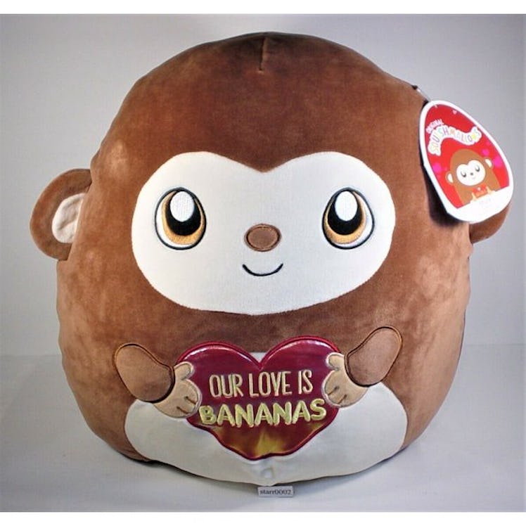 This monkey Squishmallow is one of the Valentine's Day 2022 Squishmallows.