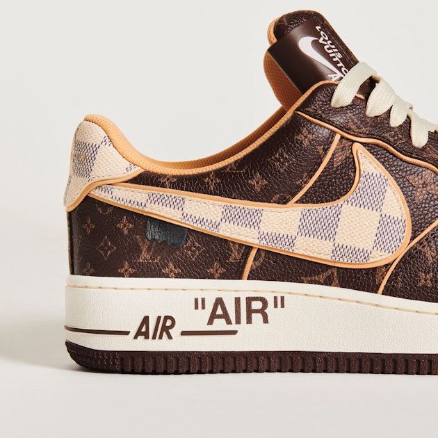 Virgil Abloh's Louis Vuitton x Nike Air Force 1 Ready For Auction With  Proceeds Going To Scholarship Fund - AfroTech
