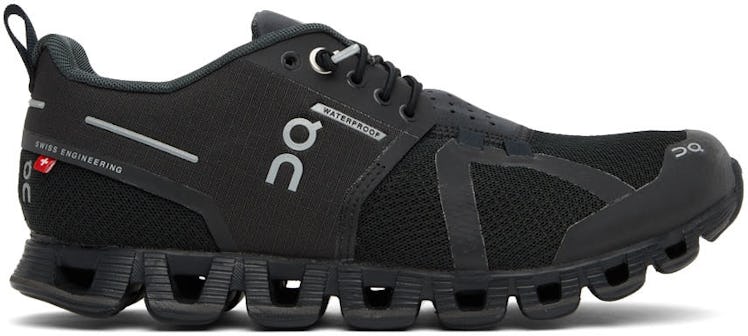 Black Waterproof Cloud Sneakers