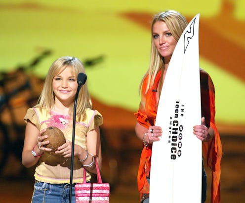 Britney Spears unfollowed her little sister, Jamie Lynn, at the start of 2022. Photo via Getty Image...
