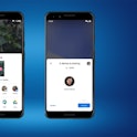 Nearby Sharing feature being used on two Android phones.