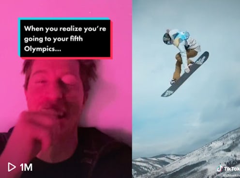 Screenshots of Olympic Athletes Shaun White and Chloe Kim on TikTok. Here are Olympic Athletes to fo...