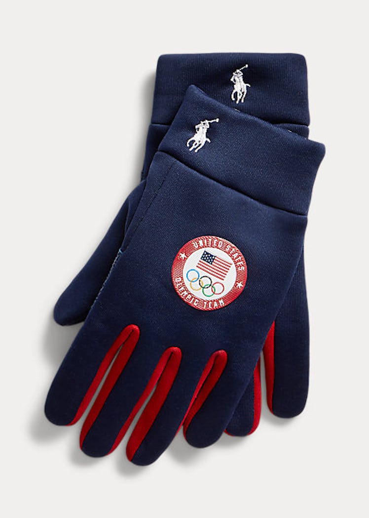 Ralph Lauren's Team USA Closing Ceremony Gloves.