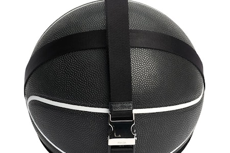 Prada black basketball with carrying strap