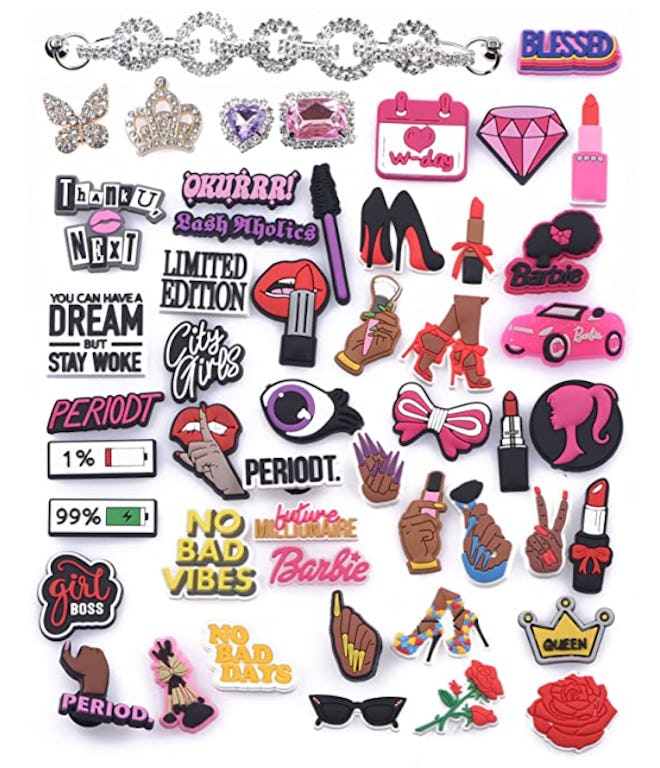 UNN Shoe Charms (50 Pieces)