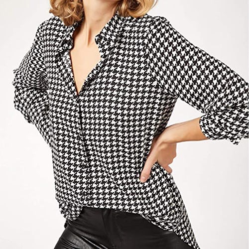 BIG DART Long Sleeve Button Down