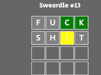 sweardle screenshot