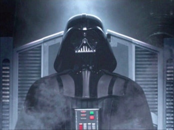 Darth Vader in Revenge of the Sith.