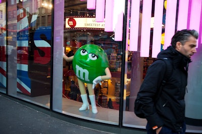Let the Green M&M stay sexy!