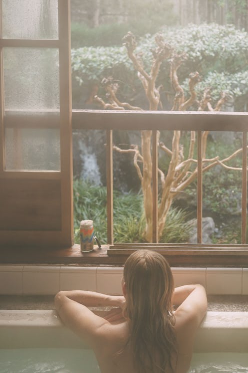 relaxing bathing rituals