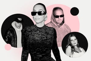 Kim Kardashian, Pete Davidson, Kanye West, and Julia Fox's dating drama, explained.