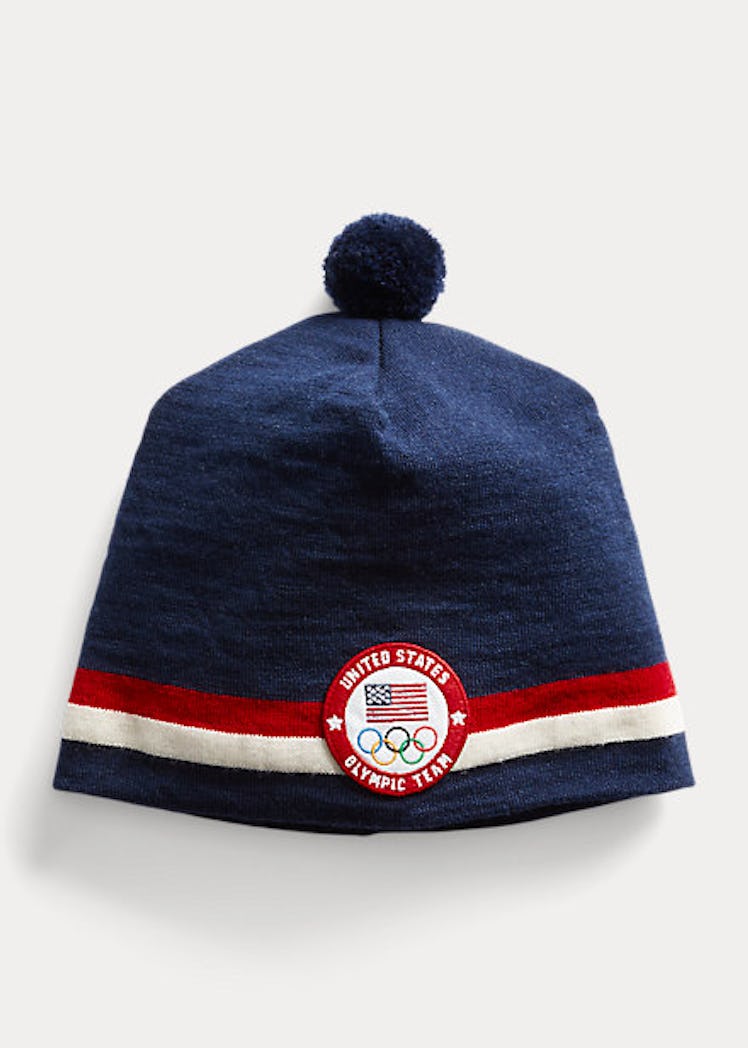 Ralph Lauren's Team USA Closing Ceremony Beanie.