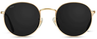 WearMe Pro Reflective Lens Round Sunglasses