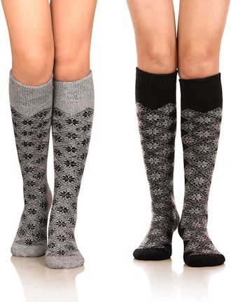 DoSmart Knee-High Socks (2 Pairs)